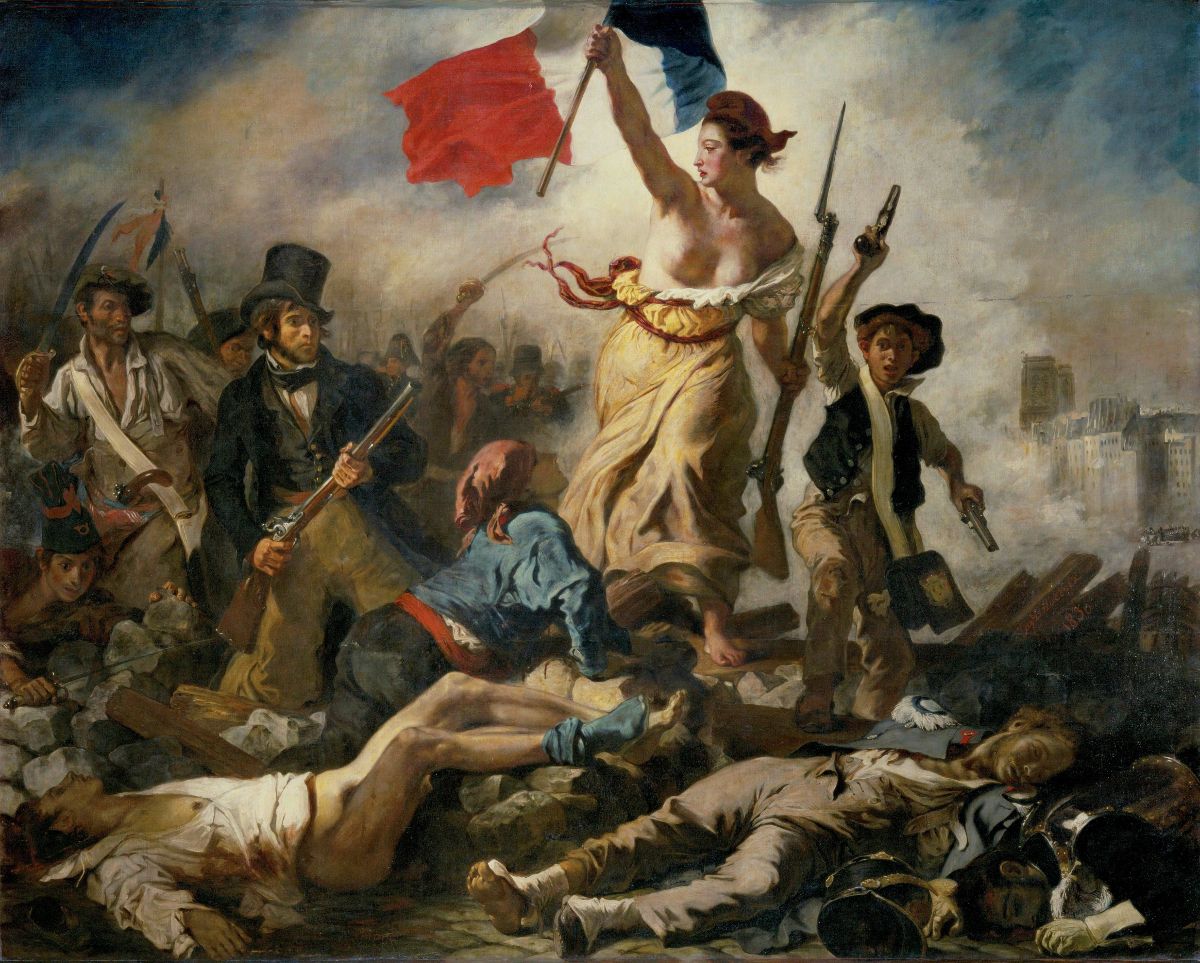 Eugène Delacroix, Le 28 Juillet. La Liberté guidant le peuple