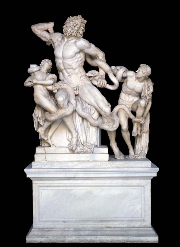 gruppo marmoreo Laocoonte - musei Vaticani