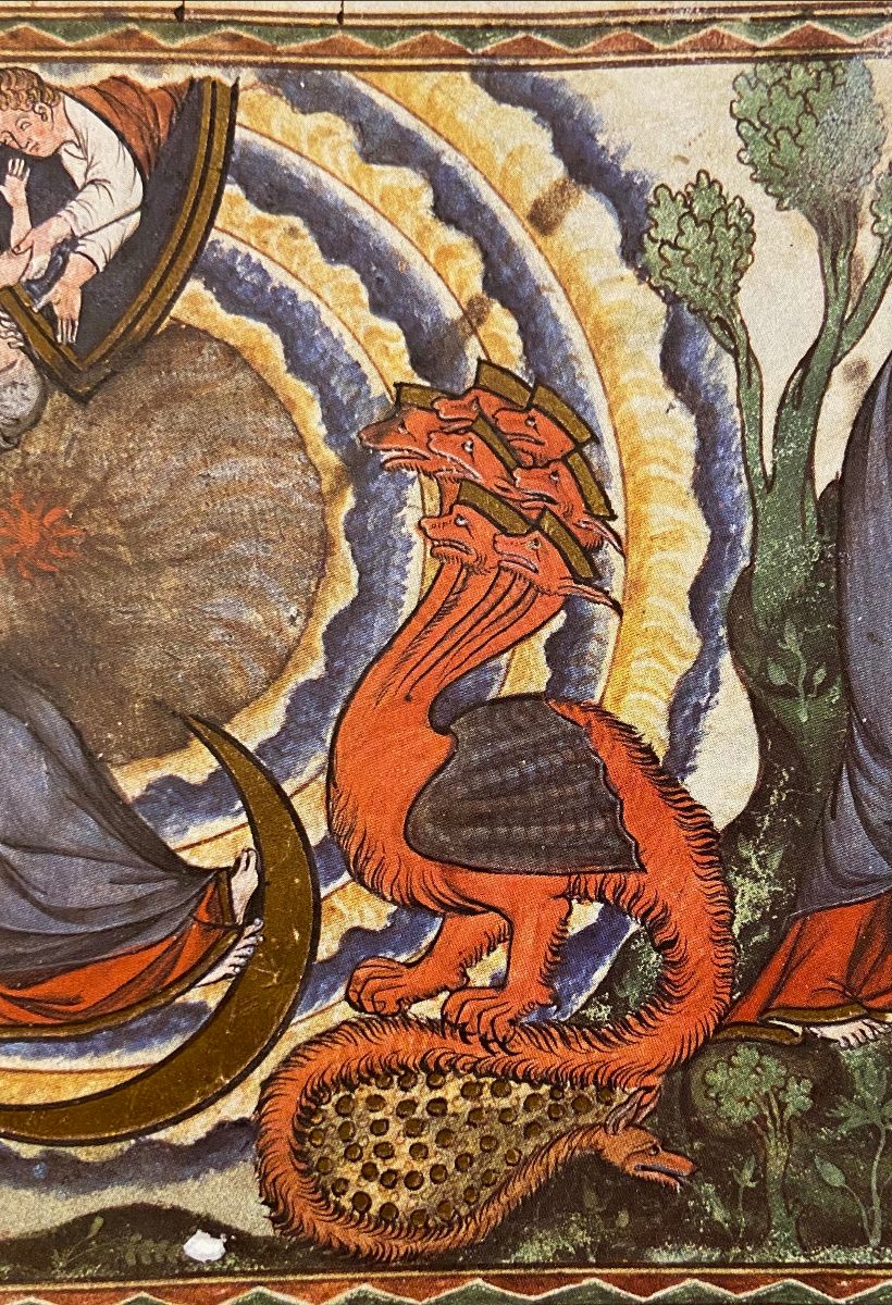 Drago, Apocalisse di Westminster, 1270 circa