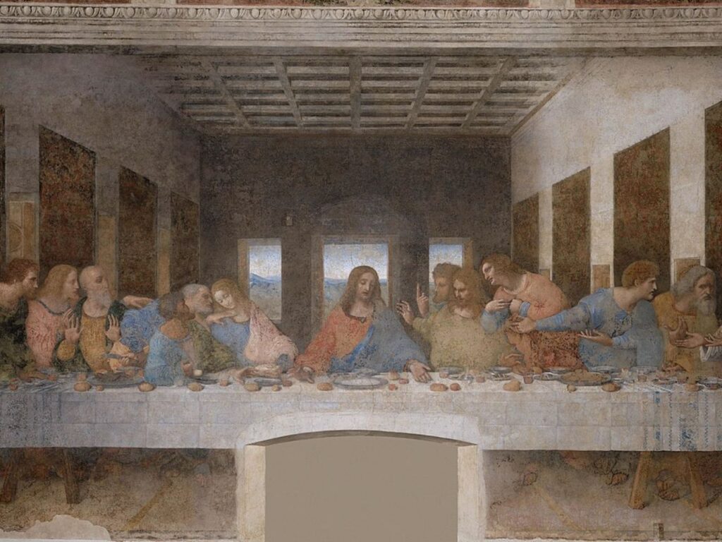 Leonardo, Ultima Cena, Santa Maria delle Grazie, Milano